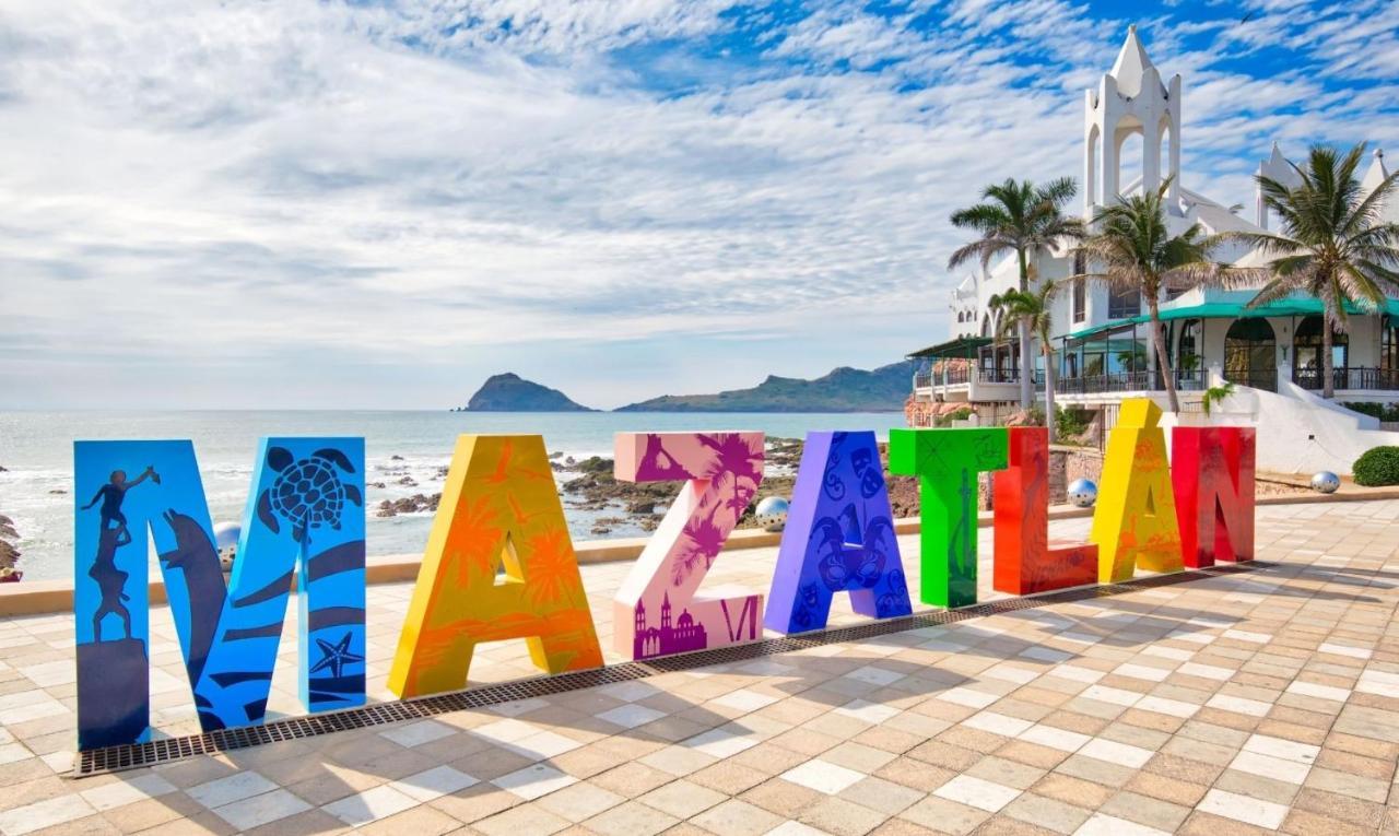 Excelente Departamento Con Alberca Cerca De Playa - Residencial Coto Mareta I Apartment Mazatlan Bagian luar foto